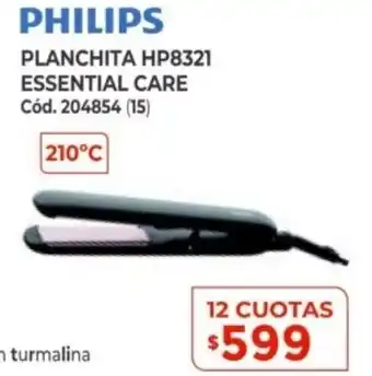Naldo Lombardi Philips Planchita HP8321 Essential Care 12 Cuotas oferta