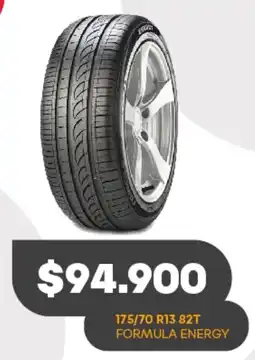 Supermercados Tadicor 175/70 R13 82T FORMULA ENERGY oferta