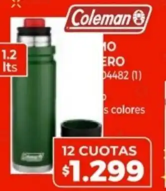 Naldo Lombardi Coleman Termo Matero 12 Cuotas oferta