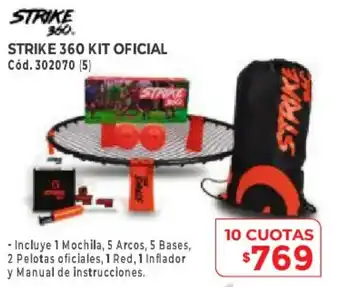 Naldo Lombardi Strike 360 Kit Oficial 10 Cuotas oferta
