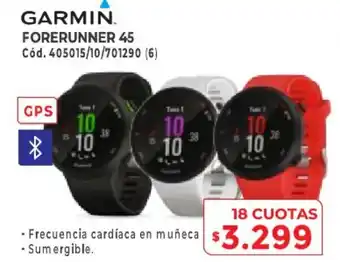 Naldo Lombardi Garmin Forerunner 45 18 Cuotas oferta