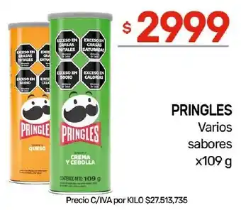 Nini Mayorista Pringles varios sabores oferta