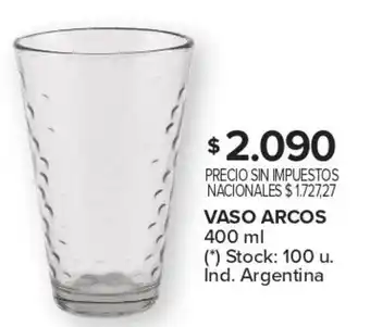 Carrefour VASO ARCOS oferta
