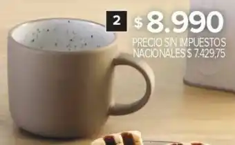 Carrefour Mug cartago vison granite oferta