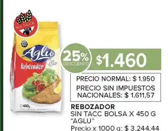 Carrefour Market Rebozador Sin TACC Bolsa x 450 g 'Aglu' oferta