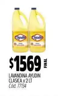 Supermercados Yaguar LAVANDINA AYUDIN CLASICA x 2 lt oferta