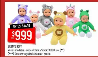 Changomas Bebote soft oferta