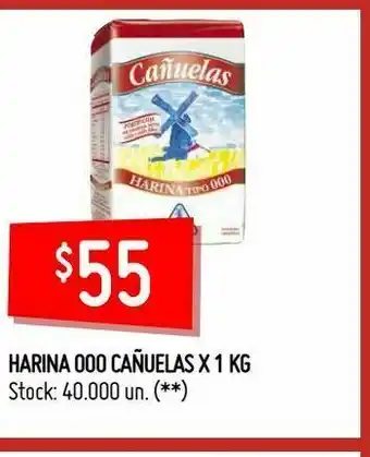 Changomas Harina 000 cañuelas x 1 kg oferta