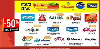 Changomas Pastas secas oferta