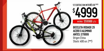 Changomas Bicicleta rodado 29 oferta