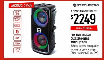 Changomas Parlante portátil oferta