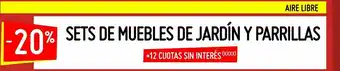 Walmart Muebles de jardin oferta