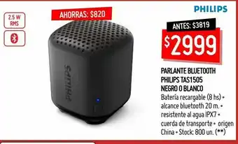 Walmart Parlantes bluetooth philips oferta