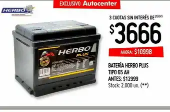 Walmart Batería de coche oferta