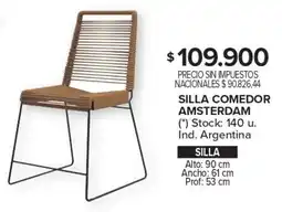 Carrefour Silla comedor amsterdam oferta