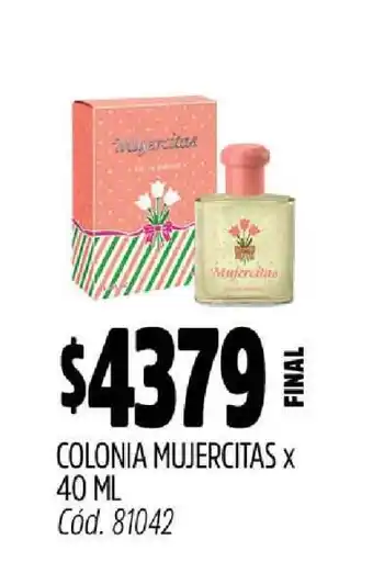 Supermercados Yaguar COLONIA MUJERCITAS x 40 ML oferta