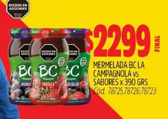 Supermercados Yaguar Mermelada BC LA CAMPAGNOLA oferta
