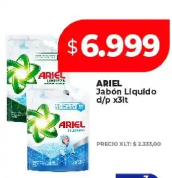 Supermayorista Vital ARIEL Jabón Liquido d/p x3lt oferta