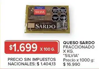 Carrefour Market Queso Sardo oferta