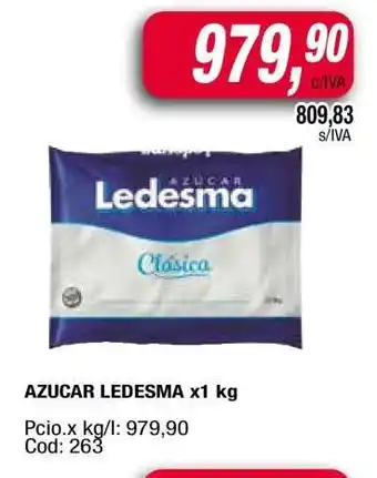 Maxiconsumo AZUCAR LEDESMA x1 kg oferta