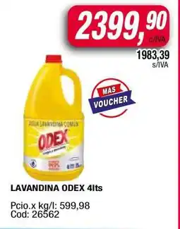 Maxiconsumo LAVANDINA ODEX 4LTS oferta