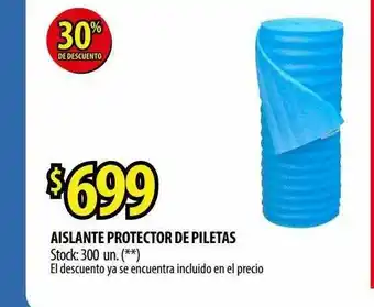 Punto Mayorista Aislante Protector De Piletas 30% De Descuento oferta