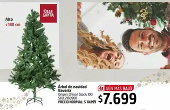 Sodimac árbol De Navidad Bavaria oferta