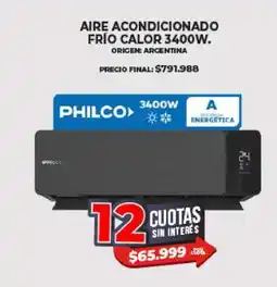 Supermayorista Vital Aire Acondicionado Frío Calor 3400W oferta