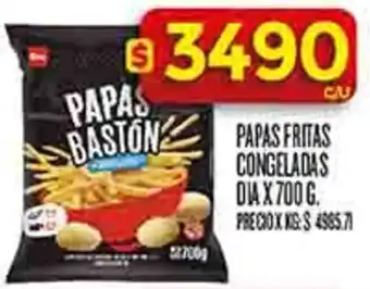 Supermercados DIA Dia papas fritas congeladas oferta