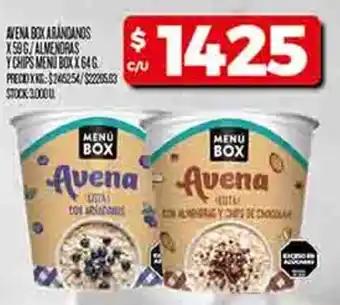 Supermercados DIA AVENA BOX ARANDANDS oferta