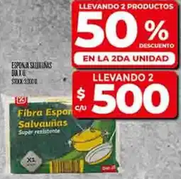 Supermercados DIA Dia esponja salaunas oferta