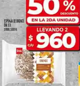 Supermercados DIA Dia esponja de bronce oferta