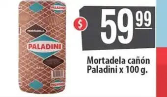 Autoservicio Capo Paladini Mortadela x 100g oferta
