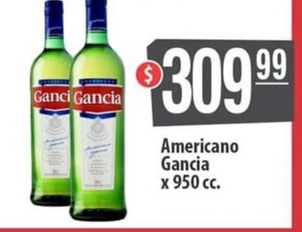 Autoservicio Capo Americano Gancia x 950cc oferta