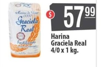 Autoservicio Capo Harina Graciela Real 4/0 x 1kg oferta