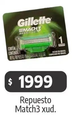 Autoservicio Capo Gillette match3 repuesto oferta