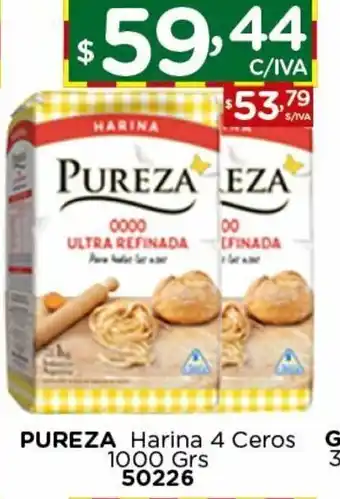Hipermay Pureza Harina 4 Ceros 1000grs oferta