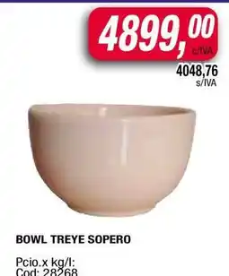 Maxiconsumo Bowl Treye Sopero oferta