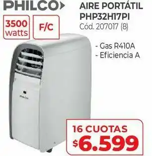 Naldo Lombardi Aire acondicionado portátil philco oferta