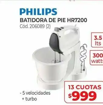 Naldo Lombardi Batidora amasadora philips oferta