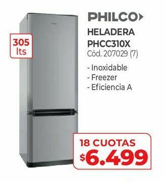 Naldo Lombardi Heladeras philco oferta