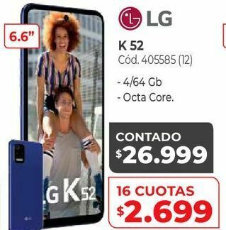 Naldo Lombardi Celulares lg oferta
