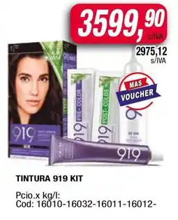 Maxiconsumo TINTURA 919 KIT oferta