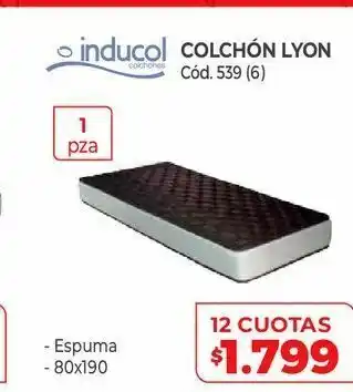 Naldo Lombardi Colchón inducol oferta