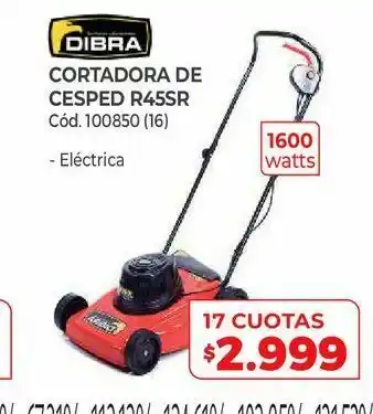 Naldo Lombardi Cortadora de cesped dibra oferta