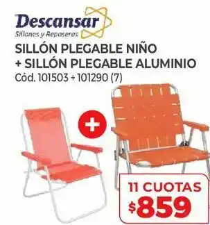 Naldo Lombardi Silla plegable descansar oferta