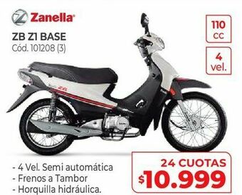 Naldo Lombardi Motos zanella oferta