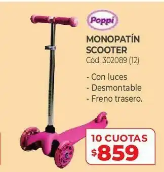 Naldo Lombardi Monopatín poppi oferta