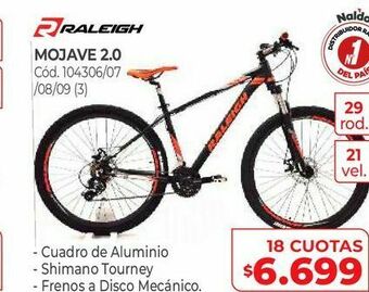 Naldo Lombardi Bicicletas raleigh oferta