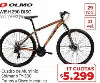 Naldo Lombardi Bicicletas olmo oferta